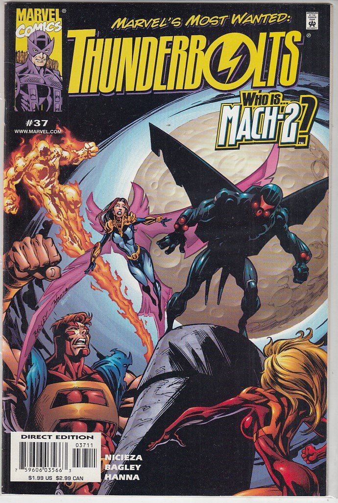 Thunderbolts 1997 37 FN VF Collector S Edge Comics