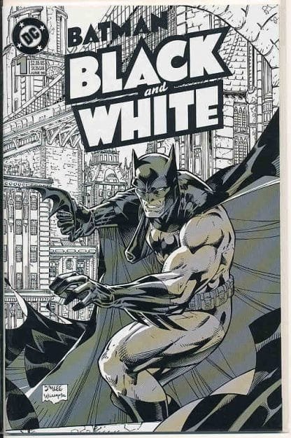 Batman Black And White Comic Set