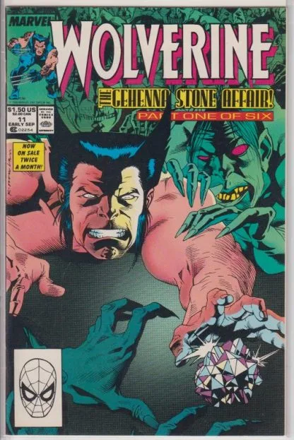 Wolverine 1988 1st Series #11 VF