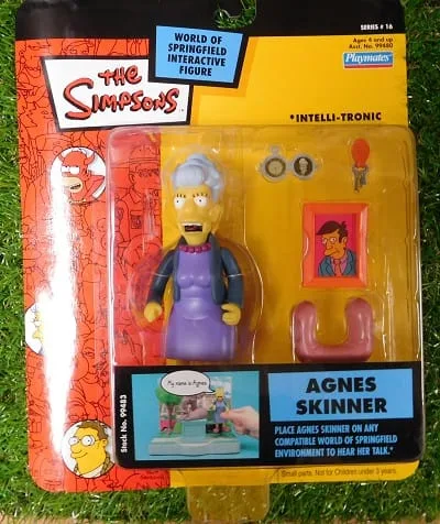 The Simpsons Agnes Skinner  Action Figure