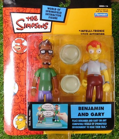 The Simpsons Benjamin And Gary Action Figure – Collector's Edge Comics