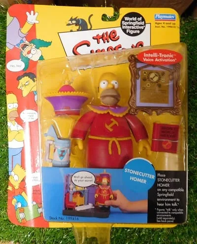 The Simpsons Stone Cutter Homer Action Figure