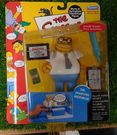 The Simpsons Dr Marvin Monroe Action Figure