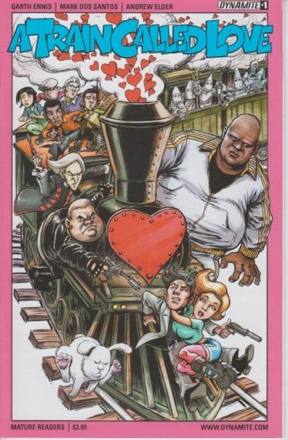 A Train Called Love Comic Set