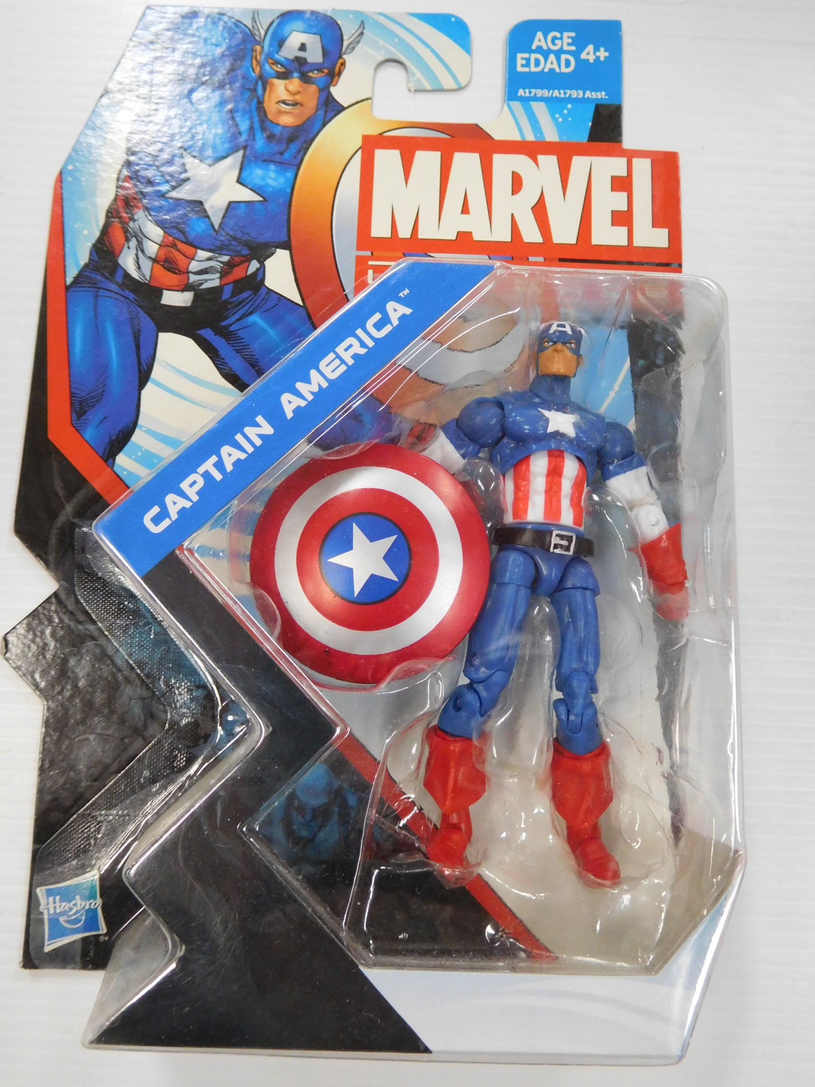 marvel universe captain america figure