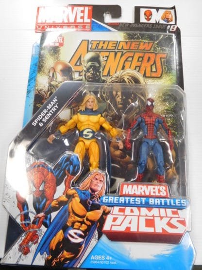 Spider-Man & Sentry Marvel Universe 3.75 Two Pack Figures