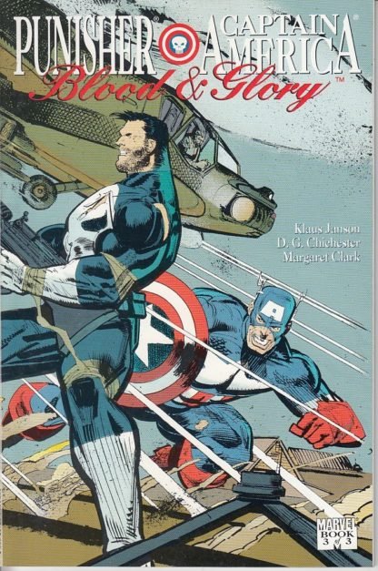 Punisher-Captain America Bloody Glory Comic Set