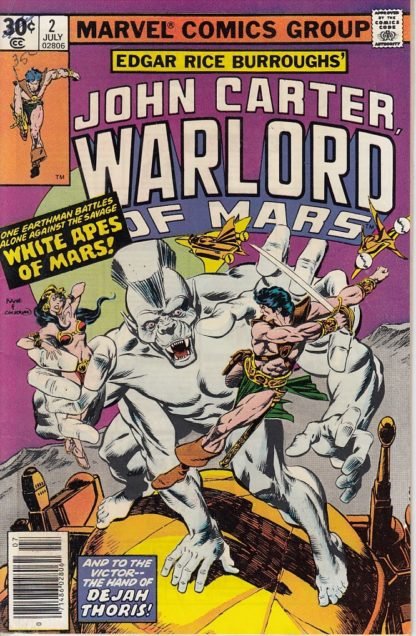 John Carter Warlord Of Mars # 2