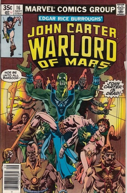 John Carter Warlord Of Mars # 16