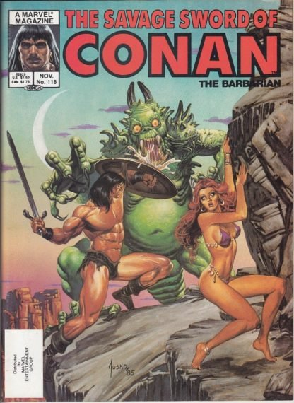 Savage Sword Of Conan # 118 VF/NM