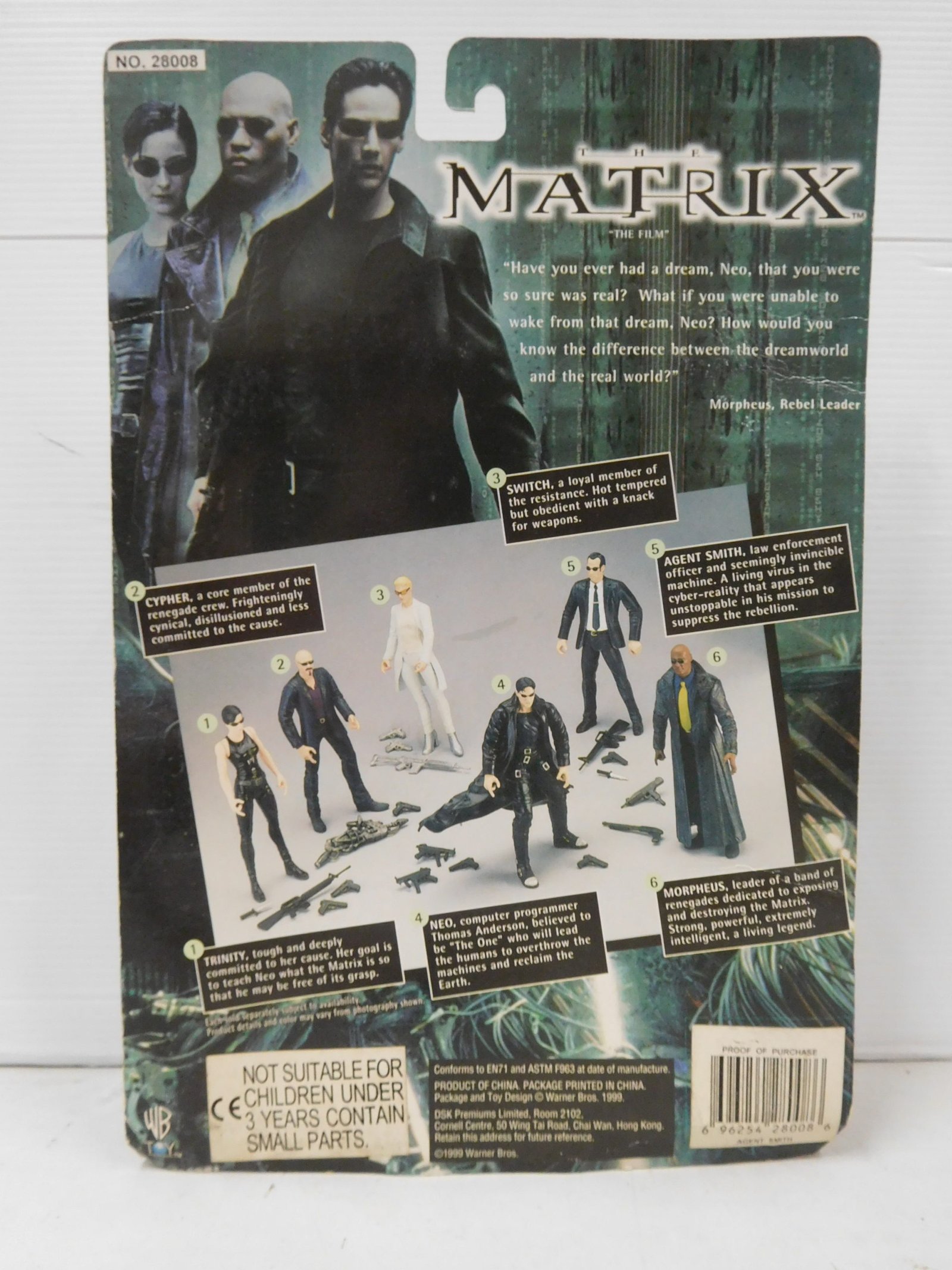 The Matrix Agent Smith Action Figure – Collector's Edge Comics