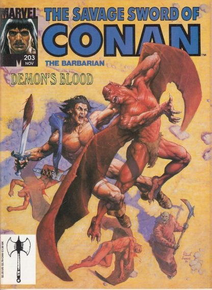 Savage Sword Of Conan # 203 VF/NM