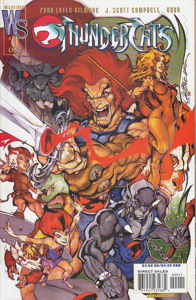 Thundercats Wildstorm Comic Set Collector's Edge Comics