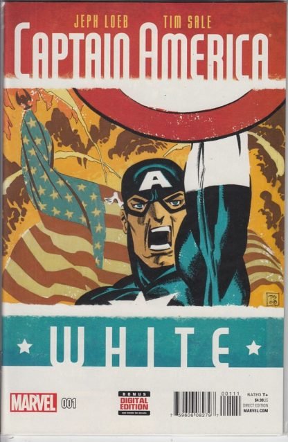 Captain America White Comic Set