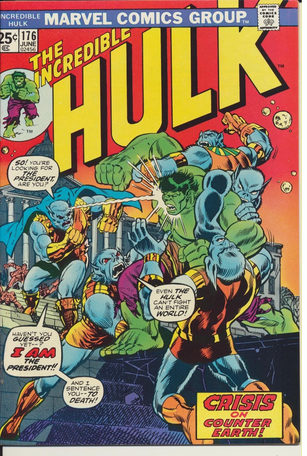 The Incredible Hulk #176 VF – Collector's Edge Comics