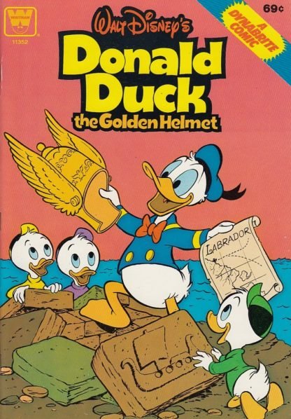 Donald Duck The Golden Helmet 11352 Whitman