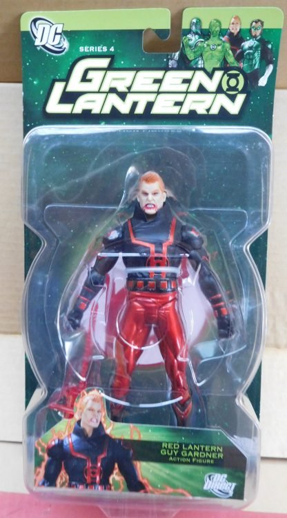 Green Lantern Series 4 Red Lantern Guy Gardner Action Figure