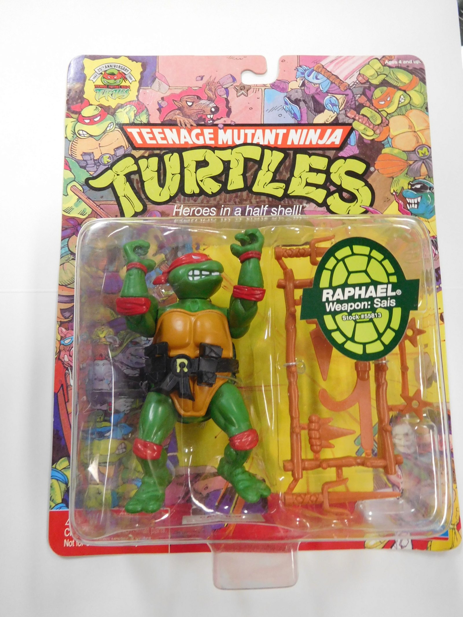 tmnt 25th anniversary figures