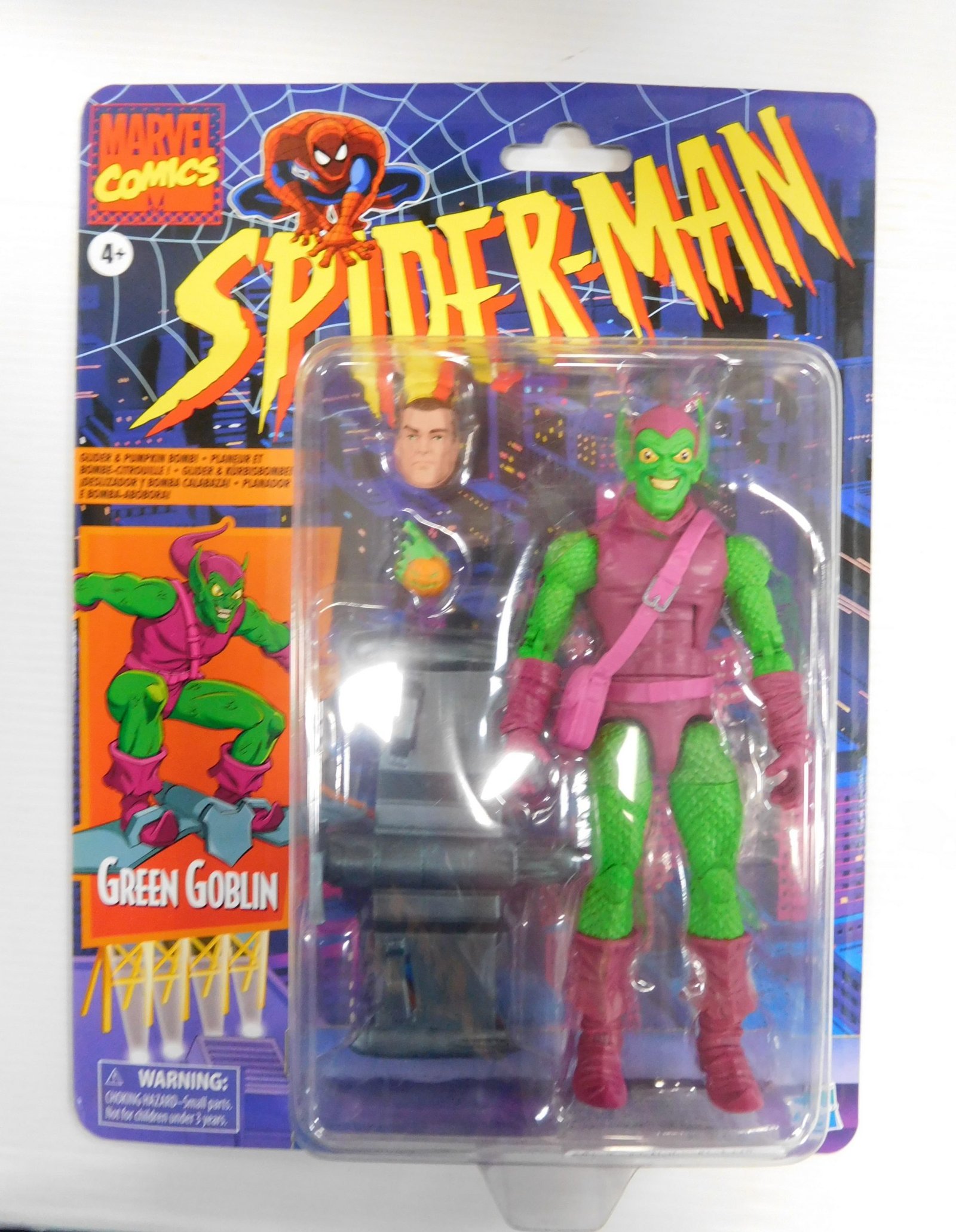 Marvel SpiderMan Legends Vintage Green Goblin Action