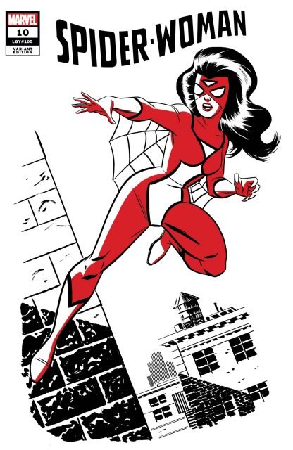 Spider-Woman #10 Michael Cho Retro Variant