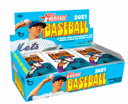 Topps Hobby Heritage Baseball 2021 Trading Cards Box