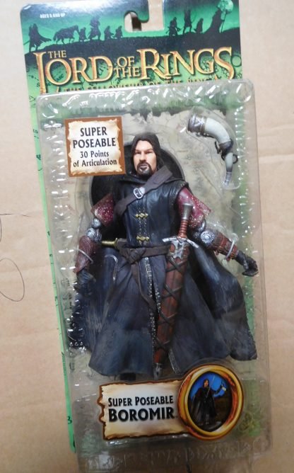 Lord of the Rings: The Fellowship of the Ring Boromir Super Poseable Action Figure