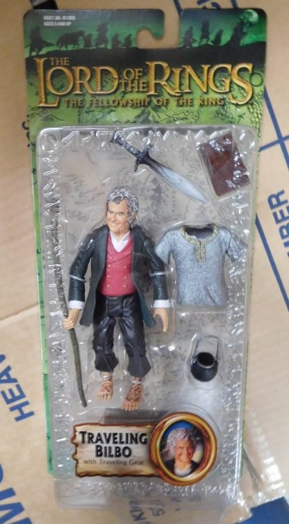 Lord of the Rings: The Fellowship of the Ring Travelling Bilbo Travelling Gear Action Figure