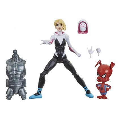 Marvel Legends Spider-Man Gwen Stacey Spider-Verse Action Figure Stilt-Man BAF - Image 2