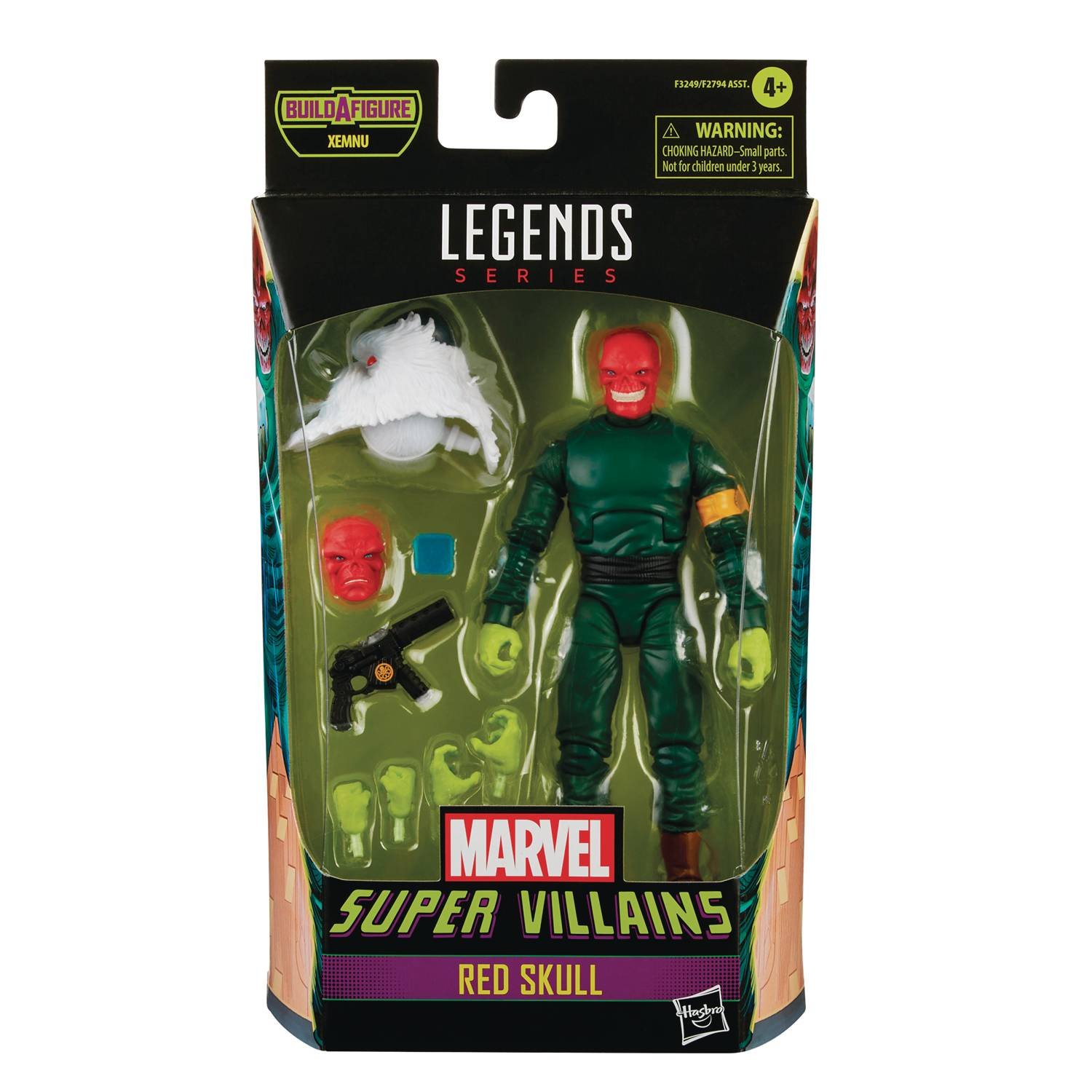 marvel red skull action figure