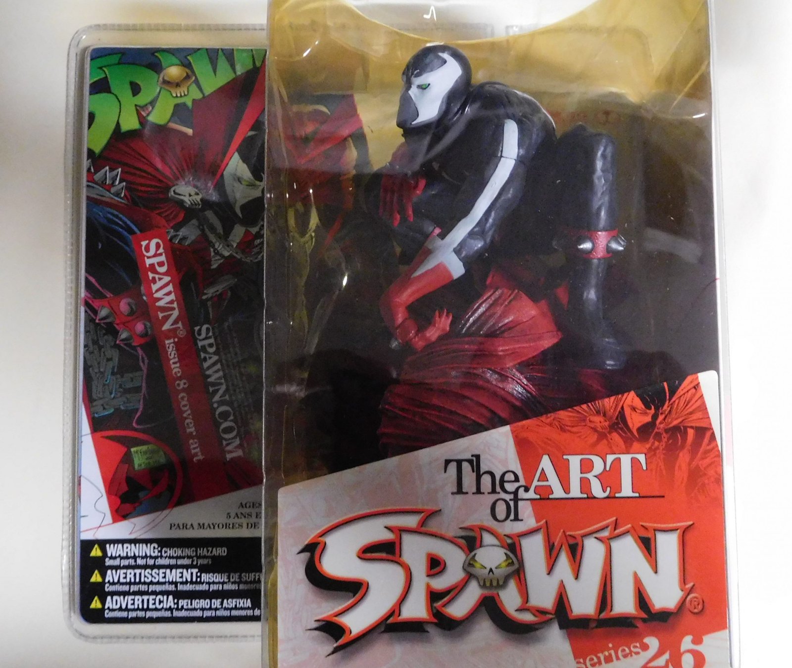 The Art of SPAWN McFarlane Action Figure Series 26 Issue 8 Cover Art 2004