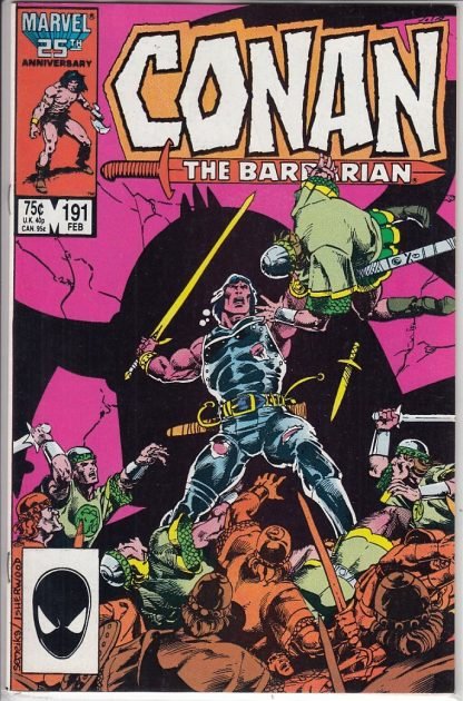 Conan the Barbarian Vol 1 #191 VF