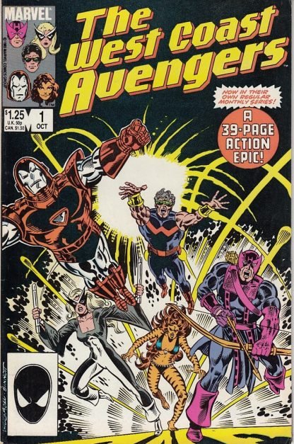 West Coast Avengers #1 FN/VF