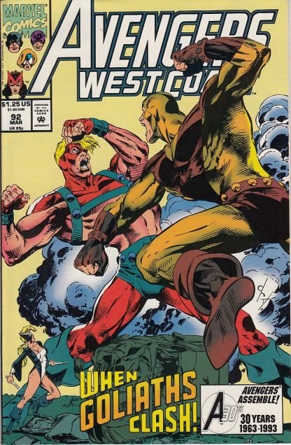 West Coast Avengers #92 VF+