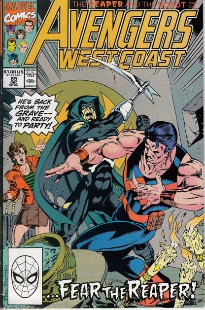 West Coast Avengers #65 FN/VF