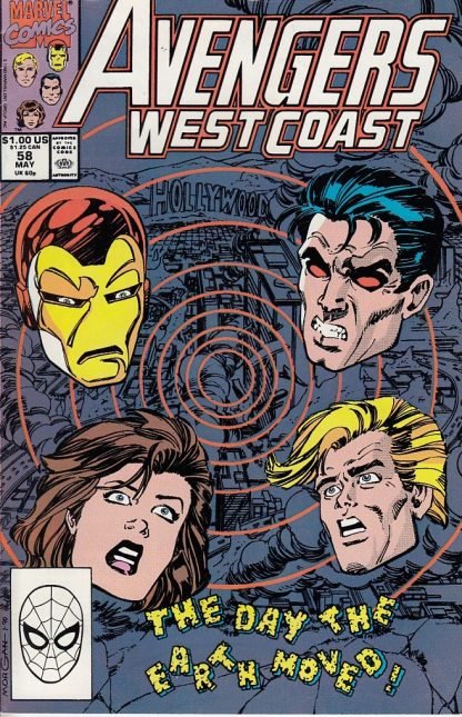 West Coast Avengers #58 FN/VF