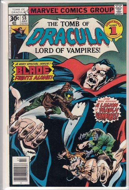 Tomb Of Dracula #58 VF+