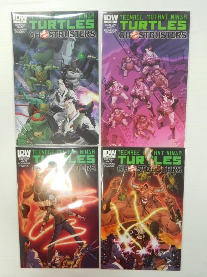 TMNT Ghostbusters (2014) Comic Set VF+