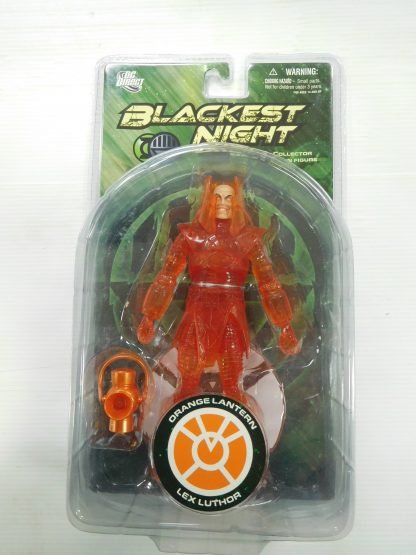 Blackest Night Series 8 Orange Lantern Lex Luthor Action Figure