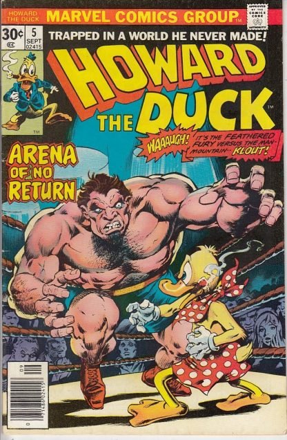 Howard the Duck Vol 1 #5 VG/FN