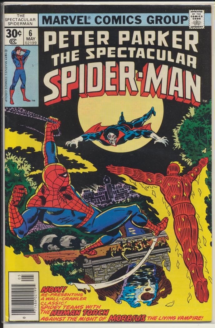 Spectacular Spider-Man 1st Series #6 FN+ – Collector's Edge Comics