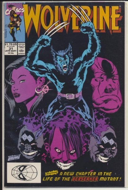 Wolverine 1988 1st Series  #31  VF-