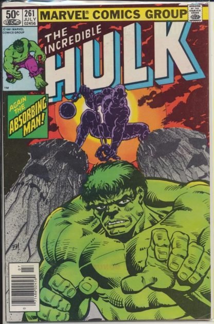 The Incredible Hulk  #261  VF