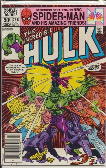 The Incredible Hulk  #266  VF-