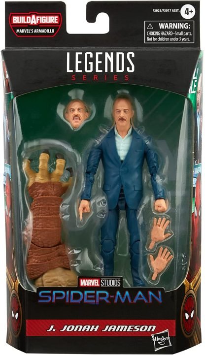 SPIDER-MAN MOVIE LEGENDS 6IN J.JONAH JAMESON BAF ARMADILLO Action Figure