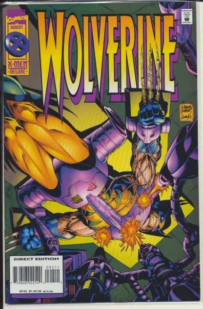 Wolverine 1988 1st Series  #92  VF