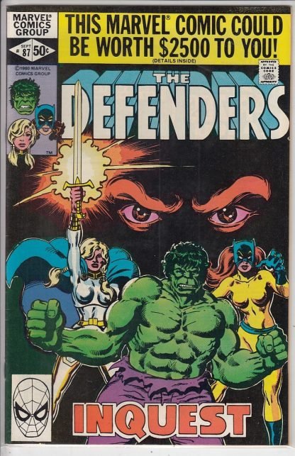 The Defenders  #87  FN/VF