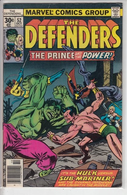 The Defenders  #52  VG/FN