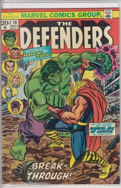 The Defenders  #10  FN/VF