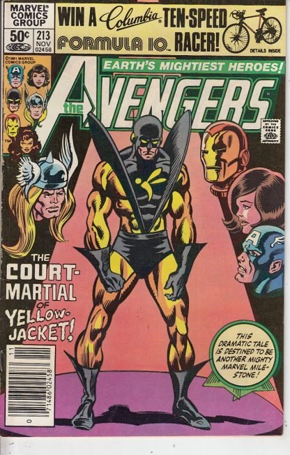 The Avengers Vol 1  #213  FN