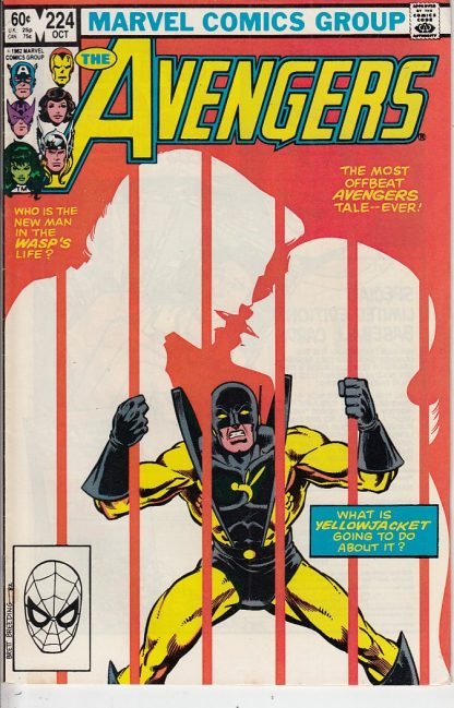 The Avengers Vol 1  #224  FN